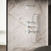 KOHLER K-37722-G Cinq Square single-function filtered showerhead, 1.75 gpm, polished chrome - view 2