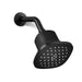 KOHLER K-37722-Y Cinq Square single-function filtered showerhead, 2.5 gpm, matte black - view 3