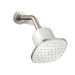 KOHLER K-37722-Y Cinq Square single-function filtered showerhead, 2.5 gpm, vibrant brushed nickel