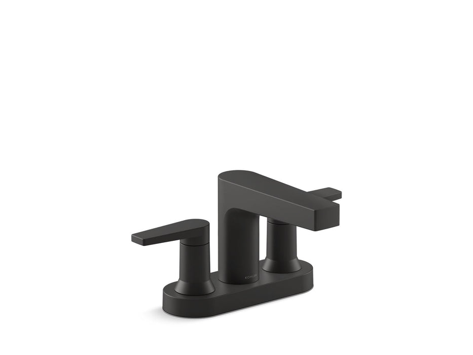 KOHLER K-37888-4 Taut Centerset bathroom sink faucet, 1.2 gpm