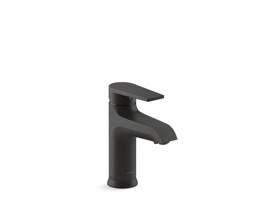KOHLER K-37891-4 Hint Single-handle bathroom sink faucet, 1.2 gpm, matte black