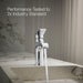 KOHLER K-37891-4 Hint Single-handle bathroom sink faucet, 1.2 gpm, polished chrome - view 3