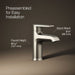 KOHLER K-37891-4 Hint Single-handle bathroom sink faucet, 1.2 gpm, vibrant brushed nickel - view 2