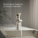 KOHLER K-37891-4 Hint Single-handle bathroom sink faucet, 1.2 gpm, vibrant brushed nickel - view 3