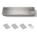 KOHLER K-37905 Synthos 69-3/4" undermount single-bowl kitchen sink, stainless steel