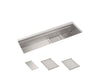KOHLER K-37906 Synthos 57-3/4" undermount single-bowl kitchen sink, stainless steel - view 2