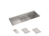 KOHLER K-37907 Synthos 45-3/4" undermount single-bowl kitchen sink, stainless steel - view 2