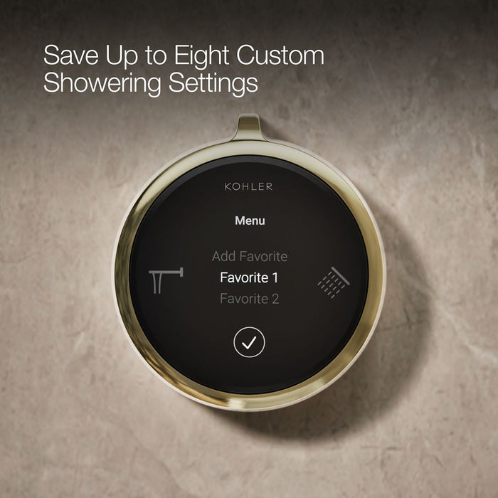 KOHLER K-37930 Anthem Duo Two-outlet bath/shower digital control