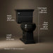 3/4 view of product with dimensions