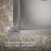 KOHLER K-3820-1 Vault 33" top-/undermount double-bowl kitchen sink, stainless steel - view 2