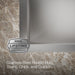 KOHLER K-3821-3 Vault 33" top-/undermount single-bowl kitchen sink, stainless steel - view 3