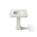 KOHLER K-38228-8 Claude 30" Rectangular Pedestal Bathroom Sink, Dune - Detail image of a product feature