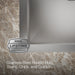 KOHLER K-3839-4 Vault Smart Divide 33" top-/undermount double-bowl kitchen sink, stainless steel - view 2