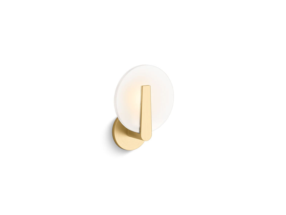KOHLER K-38396-SC01 Hint One-light sconce, brushed moderne brass - view 2