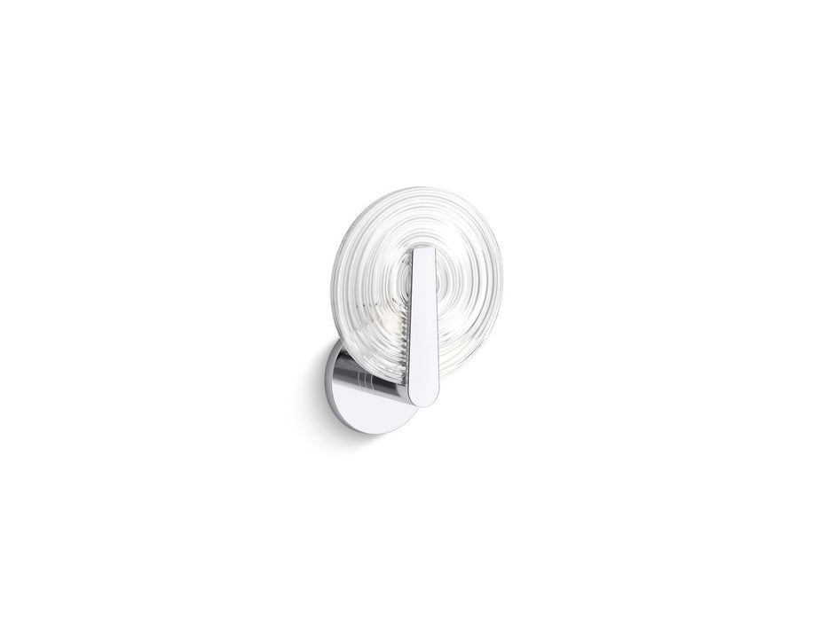 KOHLER K-38396-SC01S Hint One-light sconce, polished chrome