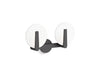 KOHLER K-38397-SC02 Hint Two-light sconce, matte black