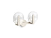 KOHLER K-38397-SC02S Hint Two-light sconce, brushed nickel