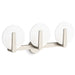 KOHLER K-38398-SC03 Hint Three-light sconce, brushed nickel