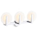 KOHLER K-38398-SC03 Hint Three-light sconce, polished chrome - view 2