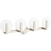 KOHLER K-38399-SC04 Hint Four-light sconce, brushed nickel