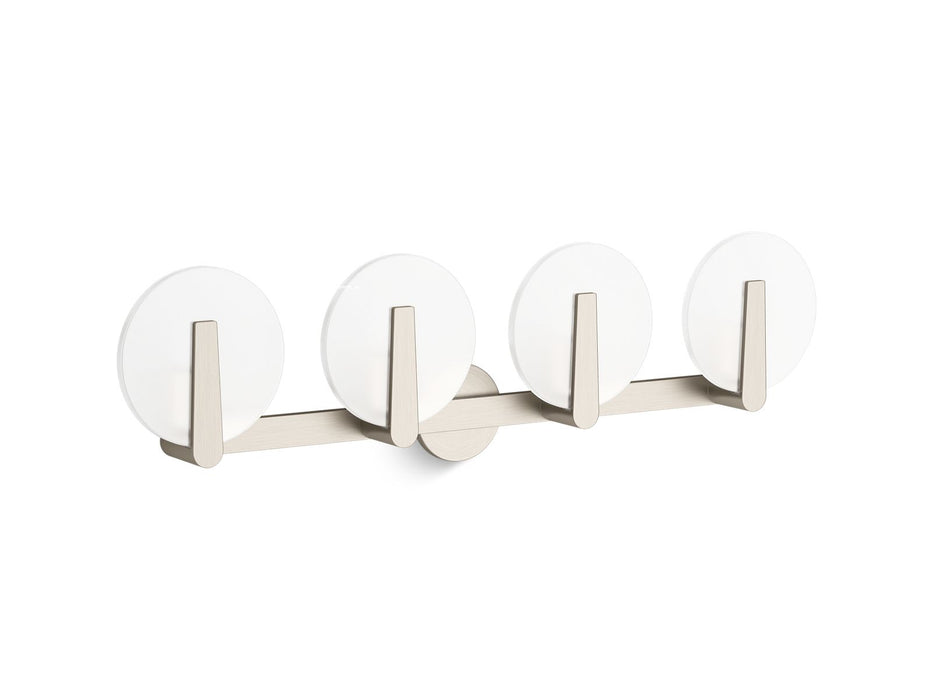 KOHLER K-38399-SC04 Hint Four-light sconce, brushed nickel