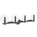 KOHLER K-38399-SC04 Hint Four-light sconce, matte black