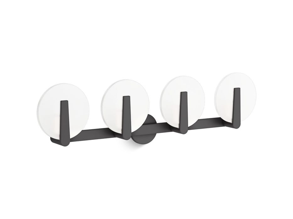 KOHLER K-38399-SC04 Hint Four-light sconce, matte black