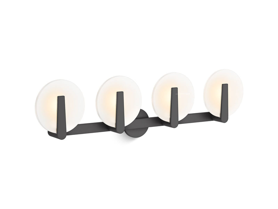 KOHLER K-38399-SC04 Hint Four-light sconce, matte black - view 2