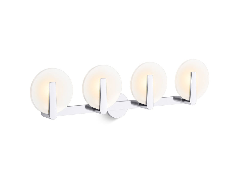 KOHLER K-38399-SC04 Hint Four-light sconce, polished chrome - view 2
