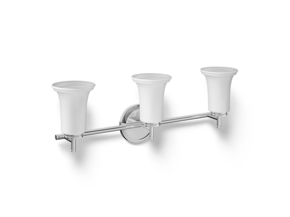 3/4 view of product with dimensions
