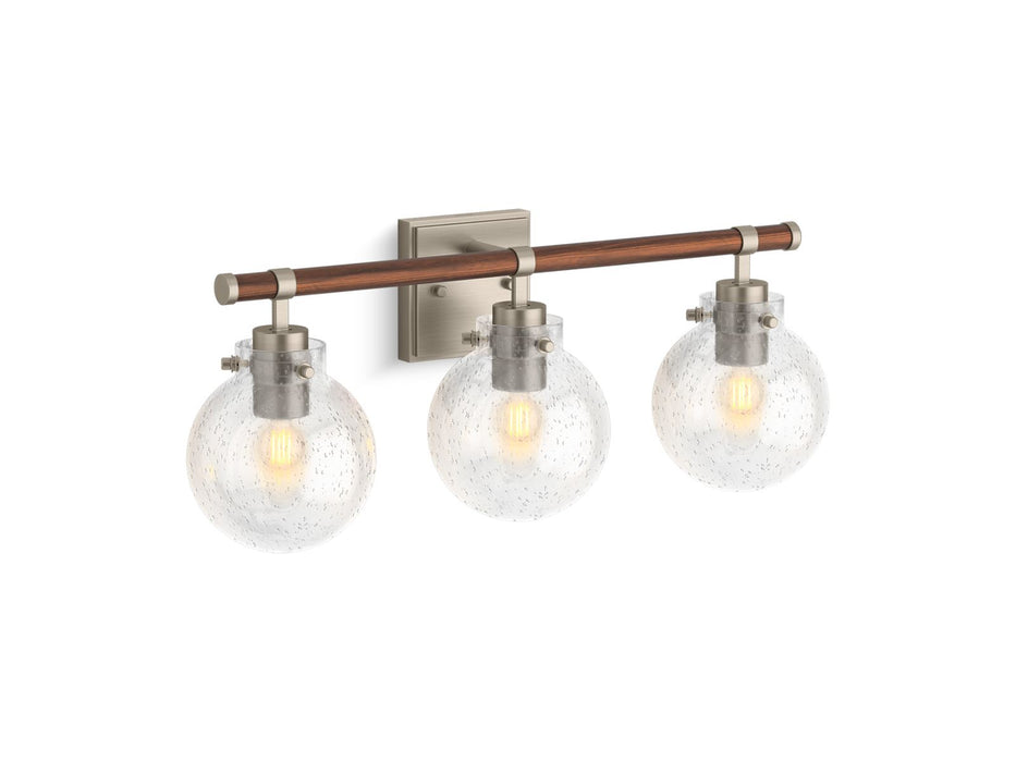 KOHLER K-38414-SC03 Holt Three-light sconce, brushed nickel - view 2
