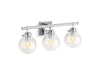 KOHLER K-38414-SC03 Holt Three-light sconce, polished chrome - view 2