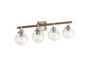 KOHLER K-38415-SC04 Holt Four-light sconce, brushed nickel - view 2
