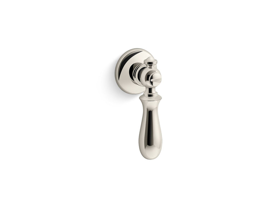 KOHLER K-38578 Harken Left-hand trip lever, vibrant polished nickel