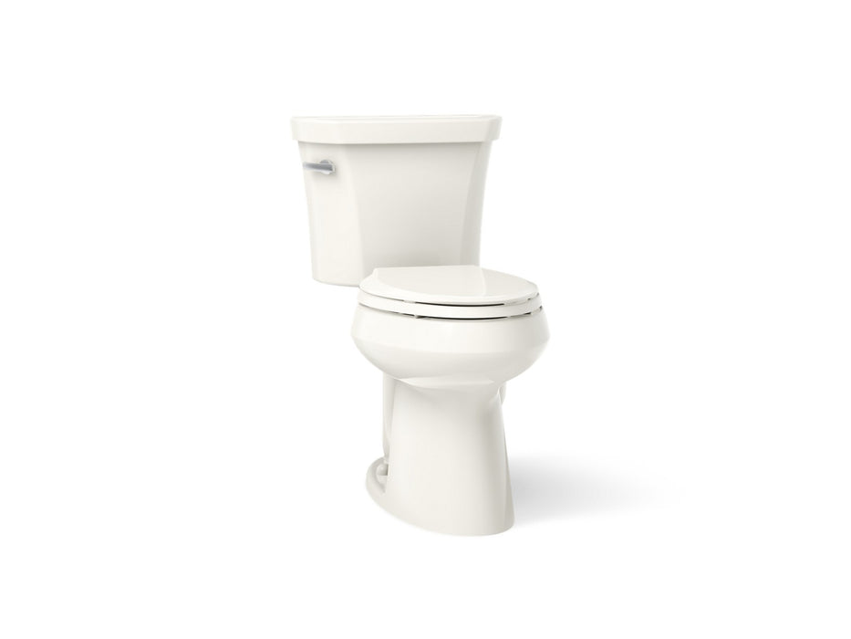 KOHLER K-3889 Highline Two-piece elongated toilet, 1.28 gpf
