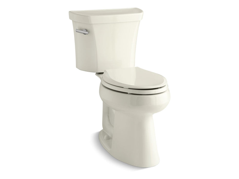 KOHLER K-3889-T Highline Two-piece elongated toilet, 1.28 gpf