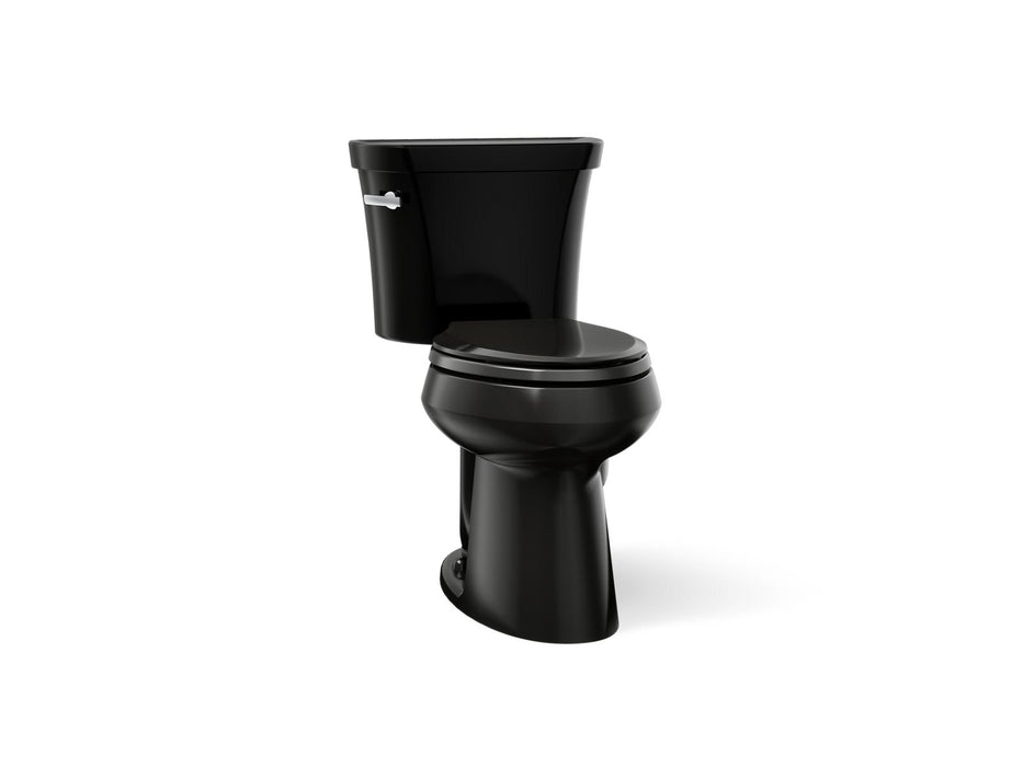 KOHLER K-3889-T Highline Two-piece elongated toilet, 1.28 gpf