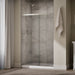 KOHLER K-39256-6L Elate 44-5/8"-47-5/8" W x 70-1/2" H Sliding Shower Door with 1/4"-thick Crystal Clear Glass, Anodized Brush