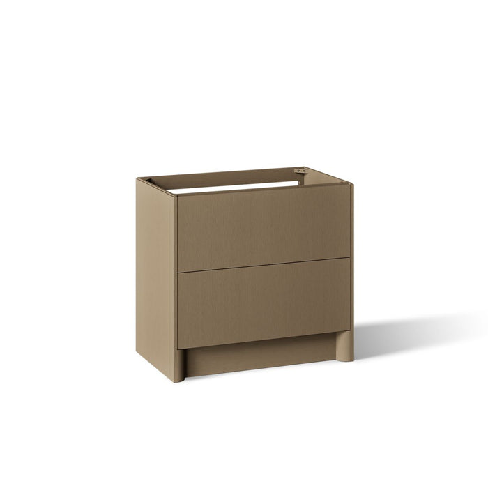 KOHLER K-39267 Statement 36" Bathroom Vanity Cabinet, Pale Oak - 3/4 view of product