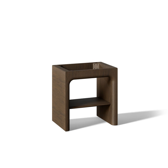 KOHLER K-39271 Statement 30" Console-style Bathroom Vanity, Draper Oak - 3/4 view of product