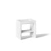 KOHLER K-39271 Statement 30" Console-style Bathroom Vanity, White - 3/4 view of product