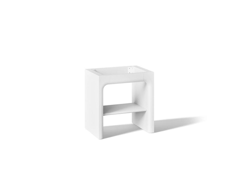 KOHLER K-39271 Statement 30" Console-style Bathroom Vanity, White - 3/4 view of product