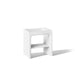 KOHLER K-39271 Statement 30" Console-style Bathroom Vanity, White - 3/4 view of product
