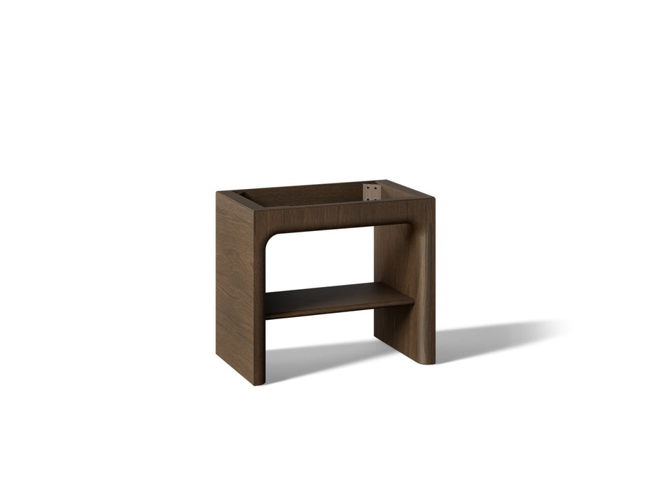 KOHLER K-39272 Statement 36" Console-style Bathroom Vanity, Draper Oak - 3/4 view of product