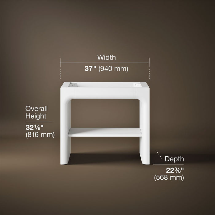 3/4 view of product with dimensions