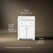 3/4 view of product with dimensions