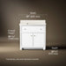 3/4 view of product with dimensions