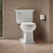 KOHLER K-3933 Memoirs Stately Two-piece Round-front Toilet, 1.28 GPF, White - image focused on single product story