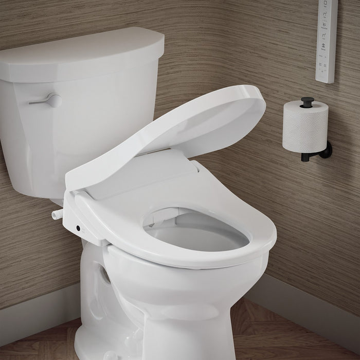 KOHLER K-39400 PureWash E835 Round-front bidet toilet seat with remote control