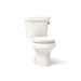 KOHLER K-3947-UR Wellworth Two-piece round-front toilet, 1.28 gpf, biscuit